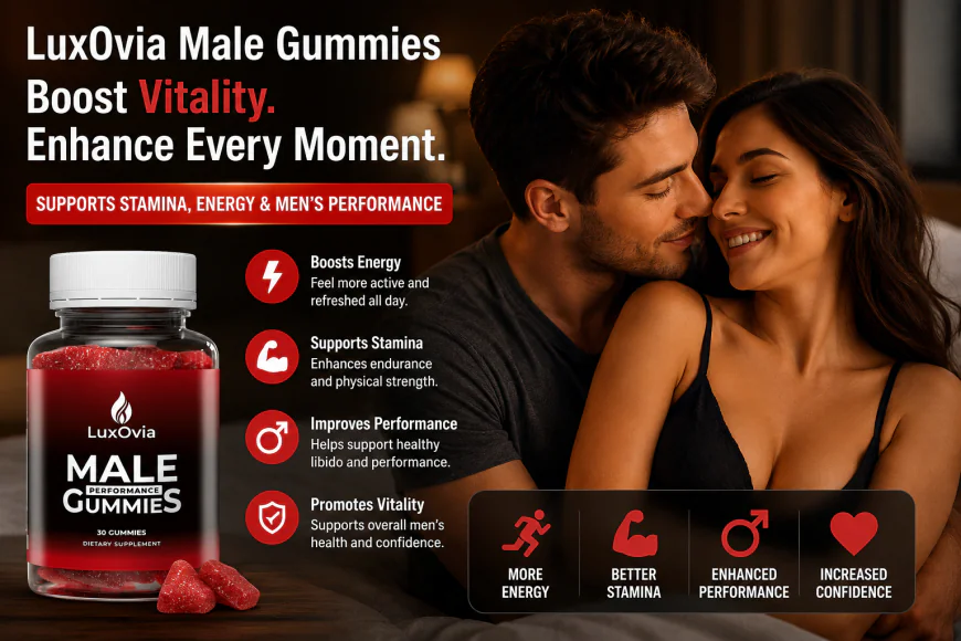 Luxovia Male Gummies: Scam Warning⚠️Before Buy, Side Effects