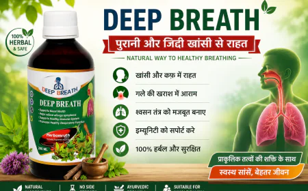 Deep Breath Syrup: पुरानी और जिद्दी खांसी से राहत | Benefits in Hindi